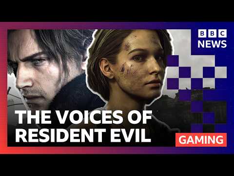 Leon S Kennedy and Jill Valentine voice actors on 30 years of Resident Evil | BBC News