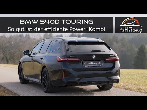 BMW 540d xDrive Touring (2025): How good is the power station wagon / Driving report / Review / T...