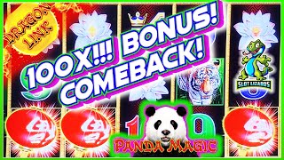 100X PLUS BIG WIN BONUS COMEBACK! Dragon Link Panda Magic Slot
