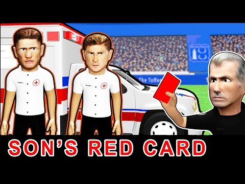 Son tackle on Gomes | Son's Red Card | Unseen Footage