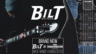 Video thumbnail for Demos in the Dark // BiLT Relevator with NEW Wide Range Hubuckers // Guitar Review by Demos In The Dark