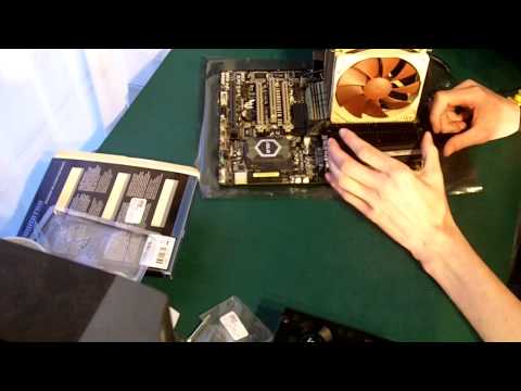 Corsair Dominator Ram And Airflow Cooler Installation On Asus Sabertooth X58