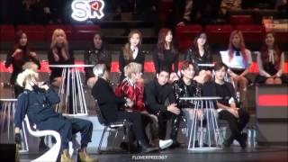 151202 MAMA - GOT7 reaction to SAN E performance