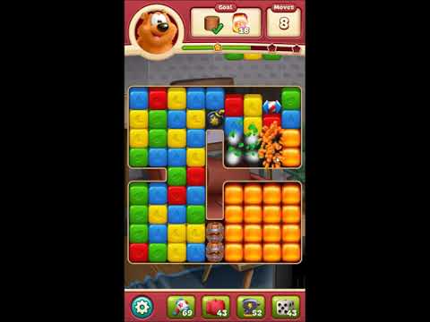 Toon Blast Level 2852 - NO BOOSTERS 🐻🐺🐱 | SKILLGAMING ✔️