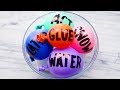 Making Rainbow ICEE Slime With Satisfying Balloon Cutting