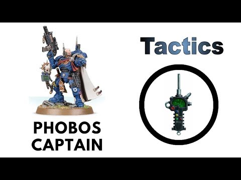 Phobos Captain + Primaris Vanguard Warlord Traits: Rules, Review + Space Marine Tactics