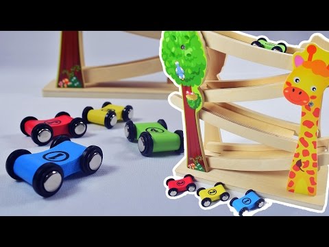 Baby toy learning video learn colors and numbers with wooden toys for babies preschoolers in english