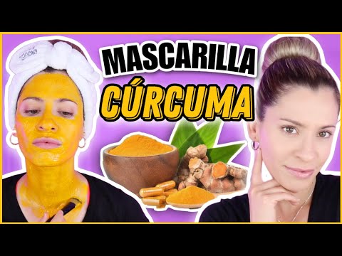 𝐌𝐀𝐒𝐂𝐀𝐑𝐈𝐋𝐋𝐀 𝐃𝐄 𝐂Ú𝐑𝐂𝐔𝐌𝐀 PARA LAS MANCHAS EL ACNÉ Y LAS ARRUGAS| PIEL PERFECTA SIN TEXTURAS | NatyGloss