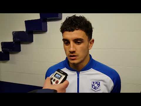 Post-match Ollie Norburn (Maidstone United)