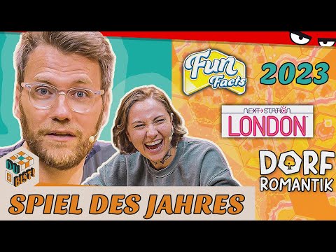 Wer wird SPIEL DES JAHRES 2023? | Du bist! mit Nils, Johanna, Janina & Fabian
