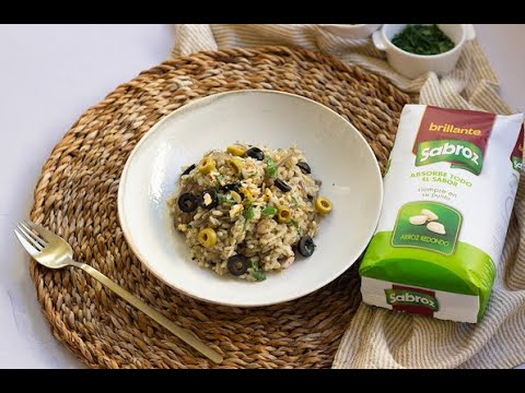 ¡Sorprende a todos con este Arroz con 🫒! ¡Receta fácil y deliciosa! 🍚😋