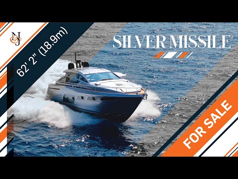 M/Y SILVER MISSILE for Sale | 62' 1" (18.94m) Pershing Yacht for Sale | N&J Fast Yacht Tour