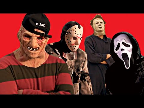 Michael Myers & Ghostface VS Freddy & Jason - Dance Battle Edition![40,000 SUB SPECIAL!]