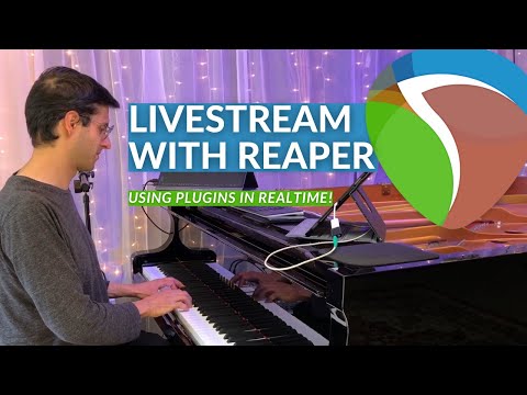 Use Reaper plugins in real-time - Livestreaming for musicians