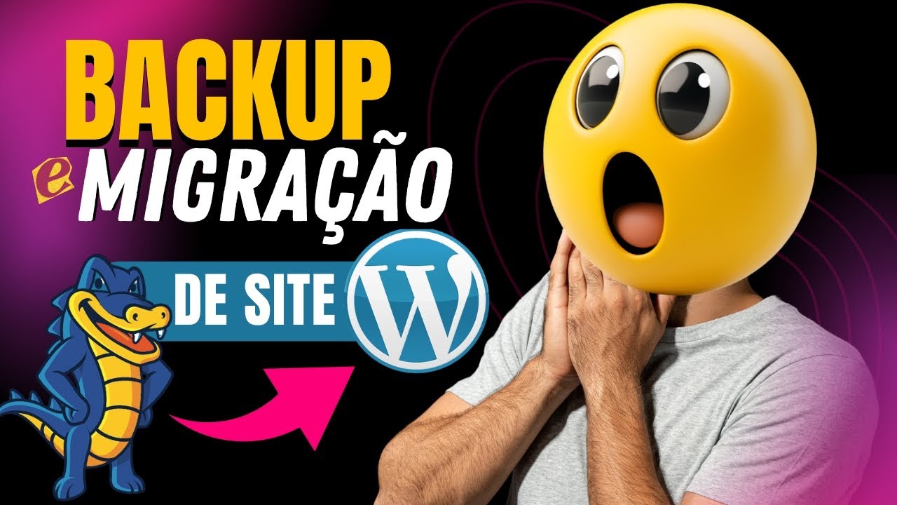 Como fazer Backup de Site Wordpress na Hostgator + Como Migrar Site para Outro Domínio