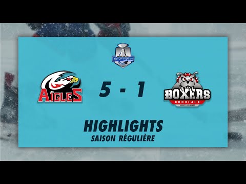 Aigles de Nice vs Boxers de Bordeaux - Highlights - Synerglace Ligue Magnus 2022/23