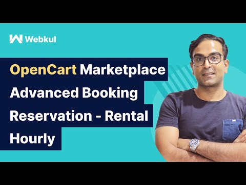 OpenCart Marketplace Advanced Booking Reservation - Rental Hourly Based
