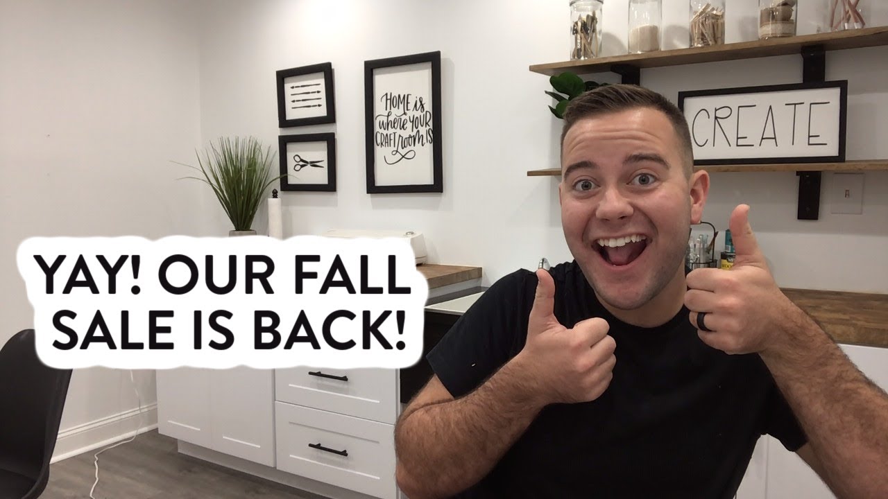 YAY! OUR FALL SALE IS BACK!