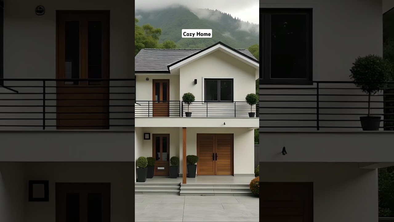 Desain rumah minimalis 2 lantai budget hemat #desainrumah #desainrumah2lantai #modernhome