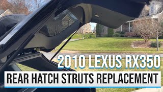 2016-2020 Lexus RX350 & RX450h Tailgate Motor: Fixing Grinding Noises