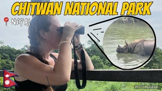 I bet you didn’t know THIS was Nepal! 🇳🇵🦏  (Nepal travel vlog Series)
