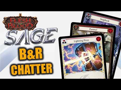 Silver Age Ban List Chatter | Flesh and Blood TCG | Go Again! Ep806