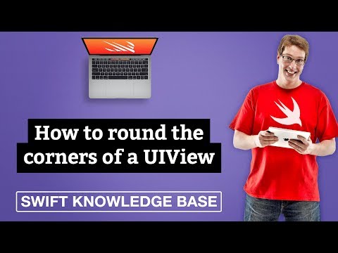 How to round the corners of a UIView – Swift 5