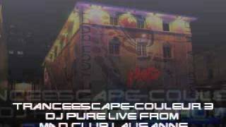 TranceEscape Couleur 3 DJ Pure Live from MAD Club Lausanne 18.9.1999