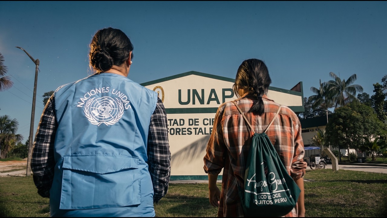 ONU/UNODC — proyecto ECOS por un futuro sostenible en Iquitos