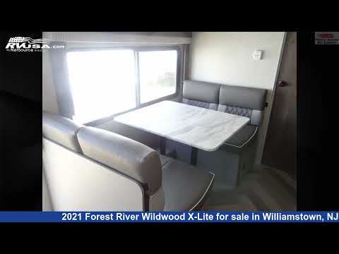 Phenomenal 2021 Forest River Wildwood X-Lite Travel Trailer RV For Sale in Williamstown, NJ