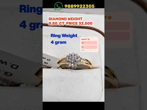 💍 diamond ring with price 2025  🔥 diamond ring rose gold #ring  #diamond 💕