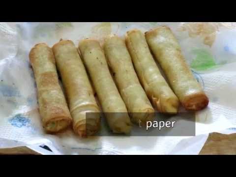 Cheese Corn Rolls | Instant Party Snack|
