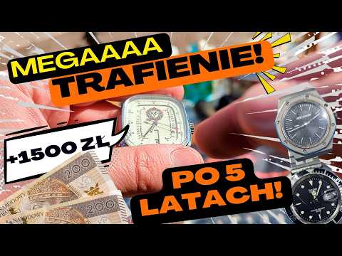 Znaleziona po 5 latach Mega Rzadkość Zegarek Slava Lodówka Medyczna KFG Satysfakcjonujące znalezisko