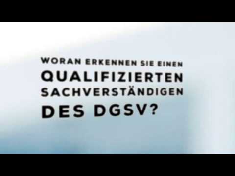 Imagevideo für Gutachter und Sachverständige des DGSV