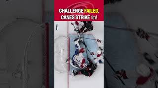 COACH'S CHALLENGE on the FIRST GOAL!