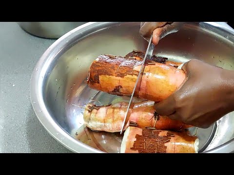 How to prepare cassava/yuca; preserving, peeling, cooking, freezing and storing #foodprep