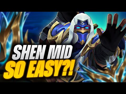 I Should NOT Be Allowed To Play Shen Mid Like This… *1v9 DOMINATION* | FlashyN1CK