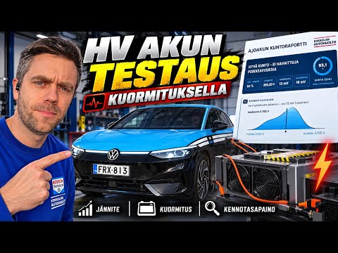 Korkeajänniteakku kunnossa vai ei? 200 000km ajettu!