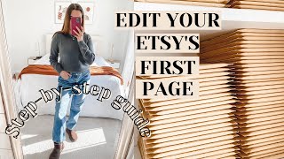 HOW TO CREATE A BEAUTIFUL ETSY SHOP PAGE ✰ STEP-BY-STEP ON HOW TO EDIT THE FIRST PAGE ✰ SELL ON ETSY