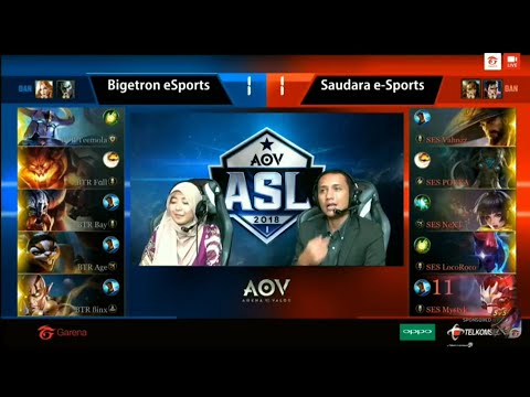 Bigetron eSports vs Saudara e-Sports - Garena AOV ASL Season 1 #4 Game 3
