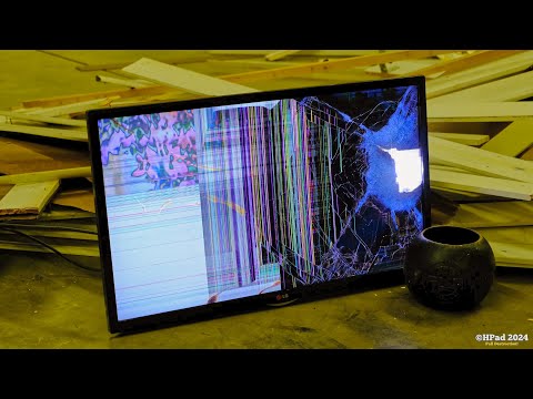 LG TV Destruction - Full Video