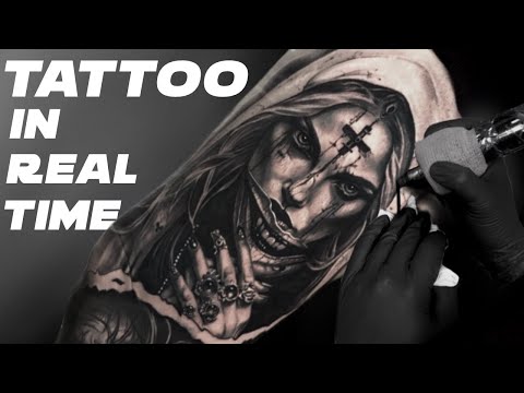 Demonic Nun Tattoo