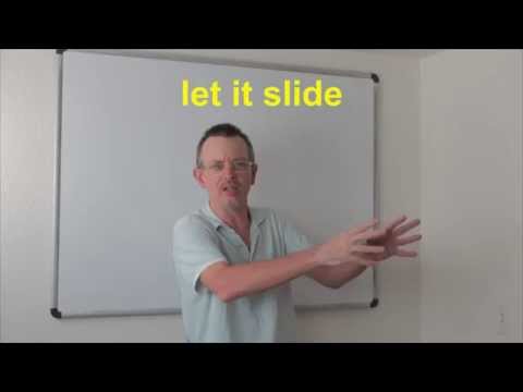 Learn English: Daily Easy English Expression 0548: let it slide