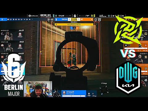 GAULES TRANSMITINDO NIP VS DWG KIA SIX BERLIN MAJOR 2022 PLAYDAY 1 (CLUBE - MAPA 1 MD1)