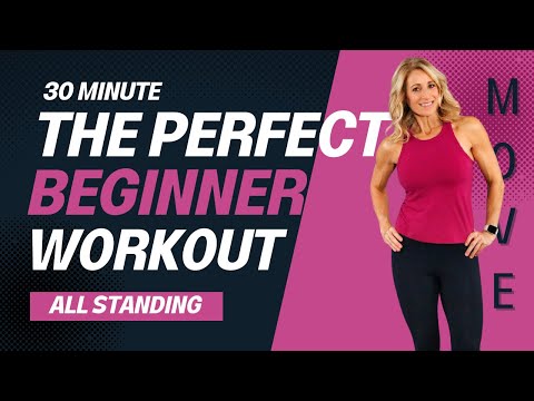 30 Minute The Perfect Beginner Full Body Workout | All Standing, No Repeat
