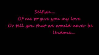 Nikki Flores - Selfish (WITH CORRECT LYRICS!!)