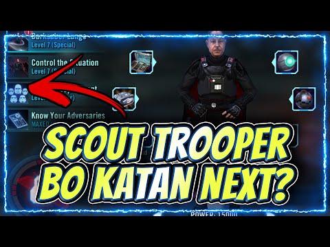 Scout Trooper & Bo Katan Are The Next Characters- Write It Down! | Star Wars: Galaxy of Heroes