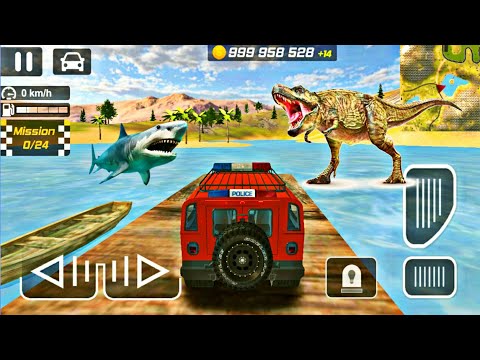 Drift Police Jeep Driving Simulator Game Video - Best Simulator Games -  Andriod Gameplay -  The -