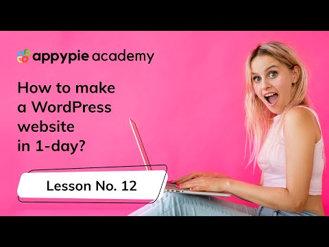 1 day WordPress website for your business affiliate or blog Preview