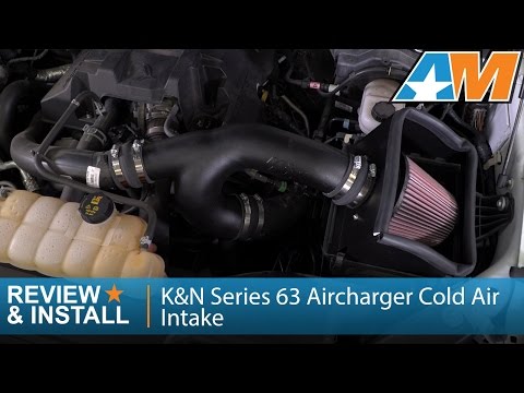2015-2016 Ford F-150 (2.7L EcoBoost) K&N Series 63 Aircharger Cold Air Intake Review & Install